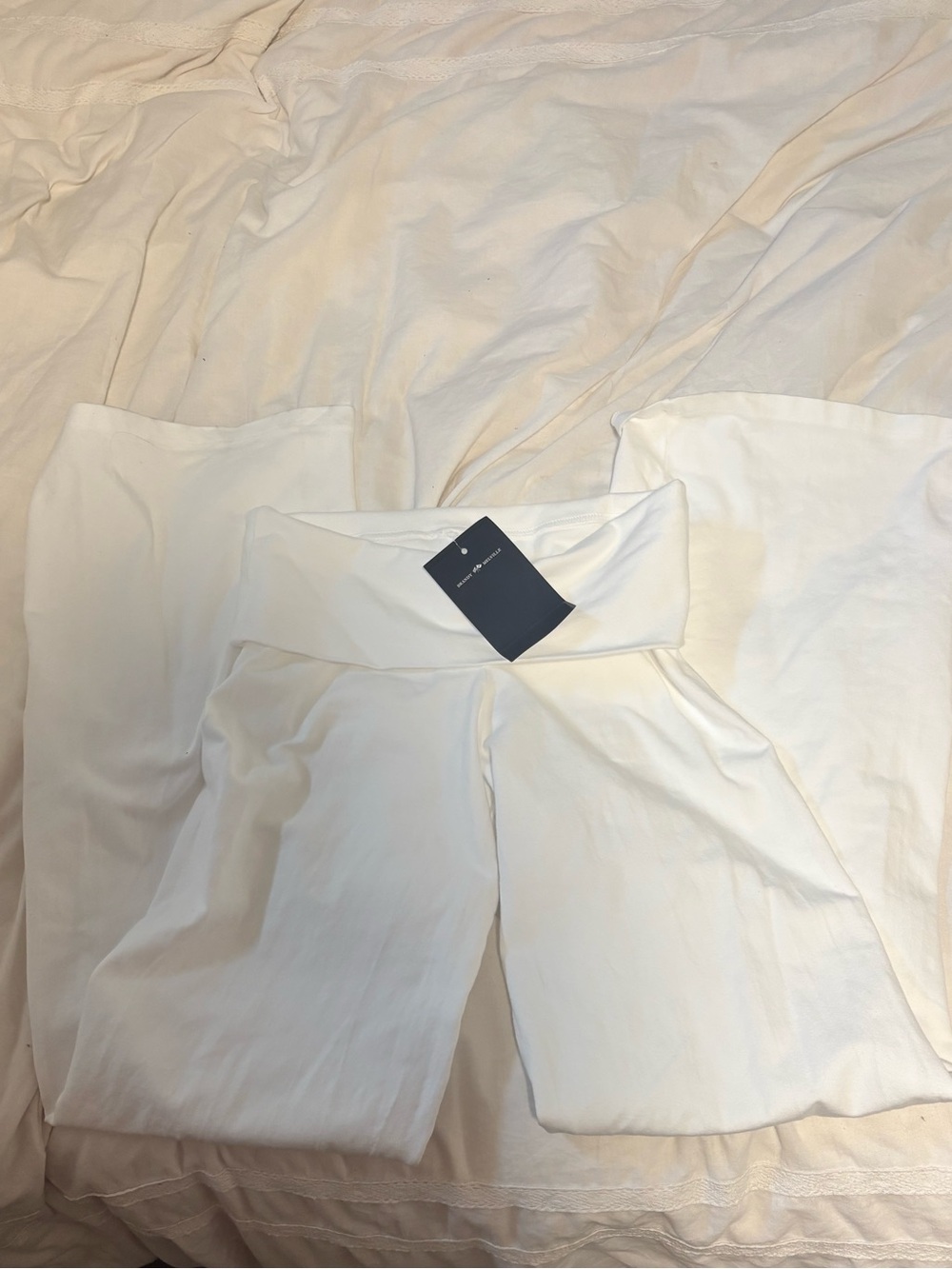Priscilla fold over wide leggings